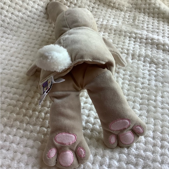MANHATTAN TOY Plush Bunny Rabbit Hand Puppet Stuffed Animal Toy - Picture 4 of 11